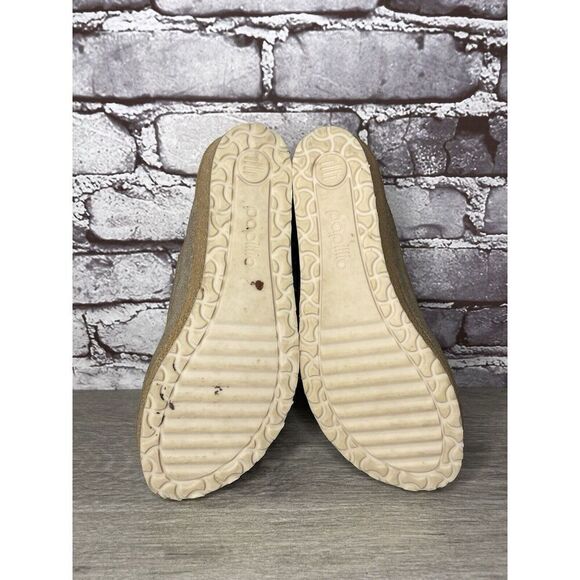 Papillio Birkenstock Metallic Silver Shimmer Cork Wedge Slide Sandals Women 40EU - Picture 10 of 16